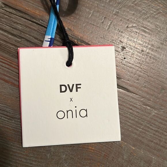 NWT Onia X DVF Kate String Bikini Bottoms Alaskan Blue - L - Picture 6 of 9